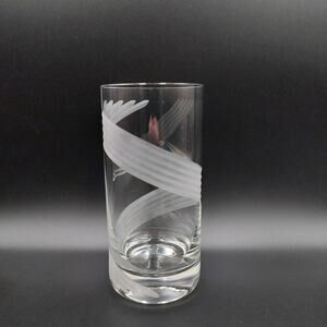 Highball Glass MCM Sutton by Toscany Vintage 1980s Italy